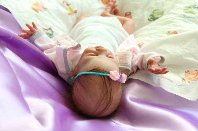 Крошка Мэгги. Кукла реборн Саутер Антонины