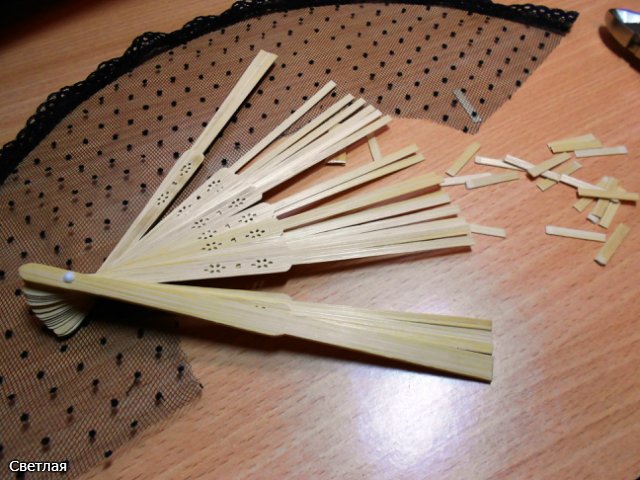 Реставрация Будуарной антикварной куклы. Часть третья. Финал. Бонус: МК шляпка и веер