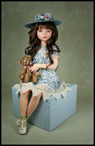 Чудо художница - Dale Zentner (dolls). Авторские куклы Дейл Зентнер