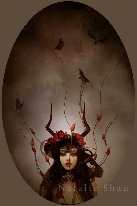 Готическая красота от Натали Шау (Natalie Shau)