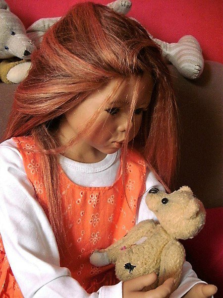 TIPPI - краса... русая коса, русалка из серии Atlantis от Annete Himstedt