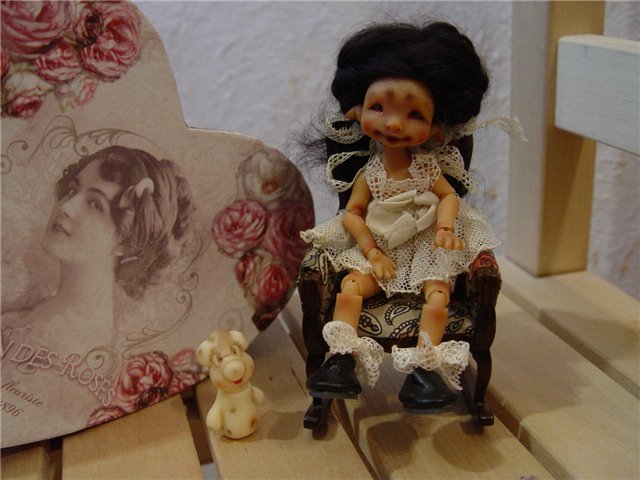 Чернушка, сестрёнка Снежаны! Лимитная девочка Suzy от Nefer Kane's (фото 5)