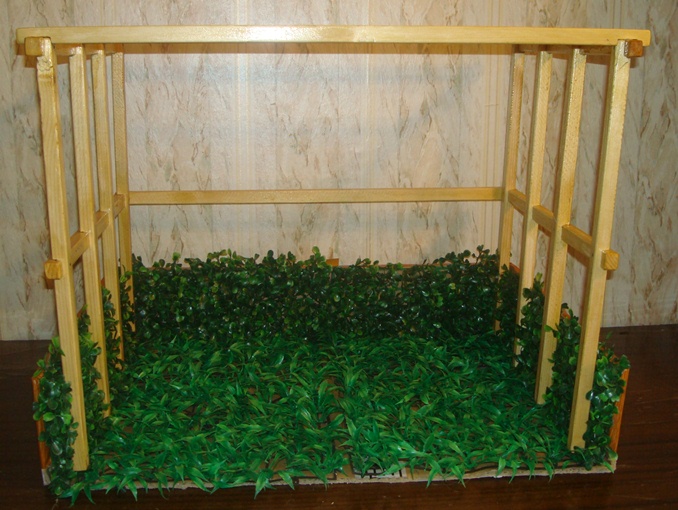 Мастер-класс: Беседка в восточном стиле для Лизы и Веры