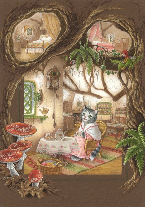 Мир эльфов и фей от Ширли Барбер (SHIRLEY BARBER)