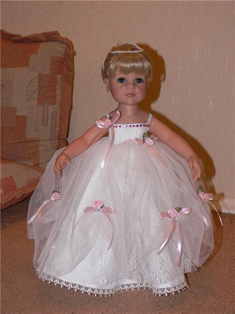 Вы поедете на бал? Платья для кукол Gotz (фото 8)