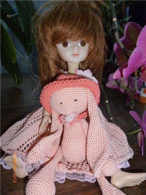 Новый образ платья. Одежда для кукол БЖД своими руками (фото 10)