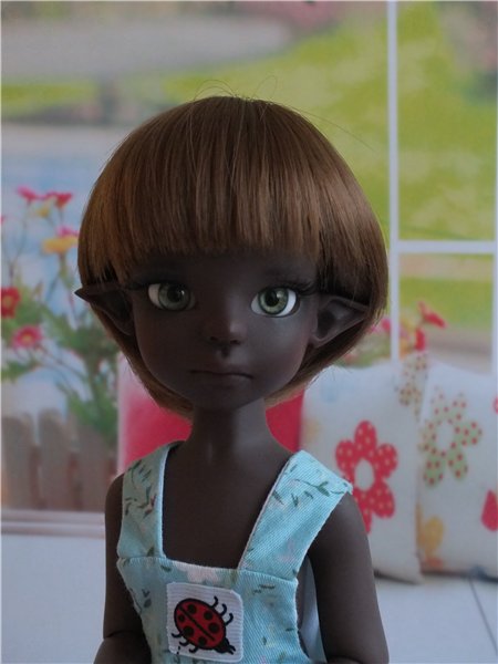 Орешек в шоколаде или Уголёк! Nutmeg dark tan от Kaye Wiggs (фото 9)