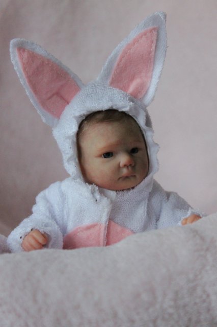 Мини зайка... Куколка реборн Вишни Виктории