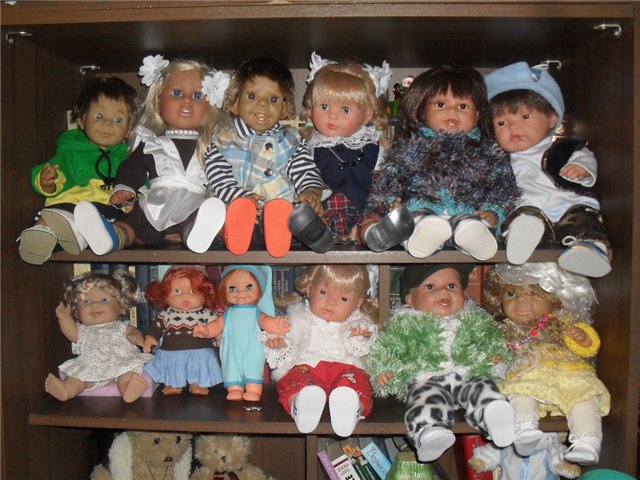 Сколько кукол может жить в квартире или мой кукольный рай