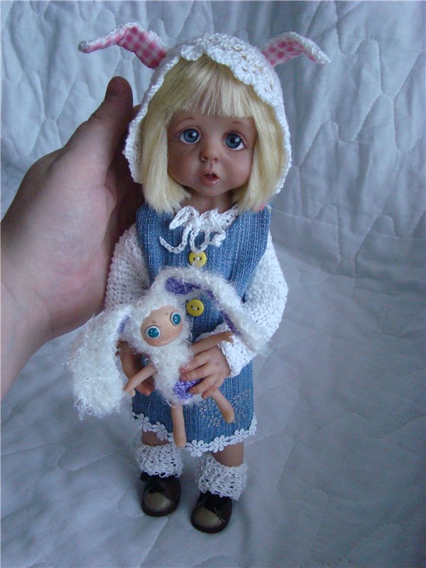 Отдыхая от заказов. Авторские куклы Кондрашовой Ирины