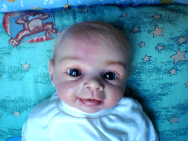 Снегурочка реборн Лола и веселый снеговик Ларс (фото 4)