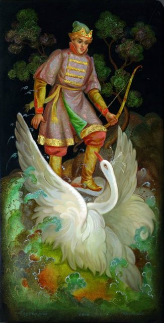 Усмотри тропинку в сказку или Здесь русский дух, здесь Русью пахнет. Федоскинская лаковая миниатюра