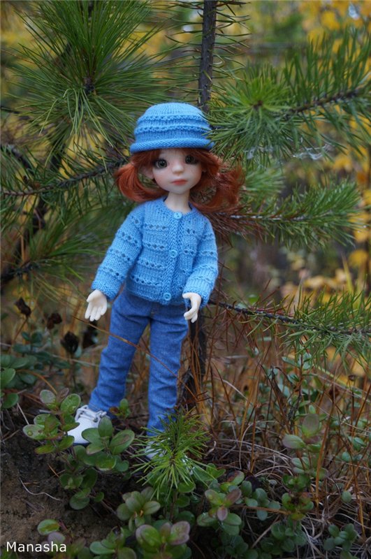 Прогулка по осеннему лесу. Nutmeg Elf от Kaye Wiggs (фото 6)