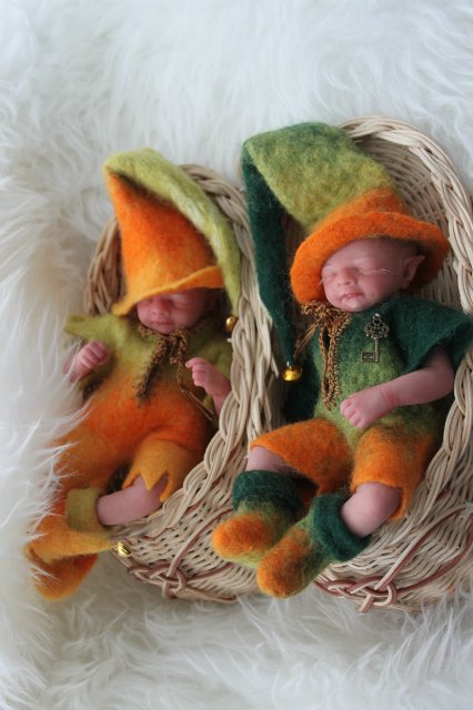 Раз Эльфийк, два Эльфийк, три Эльфийк... кукла-реборн от Элины Кудрявцевой (фото 4)