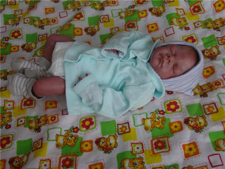 Матвей - третий силиконовый малыш Кондрашовой Ирины