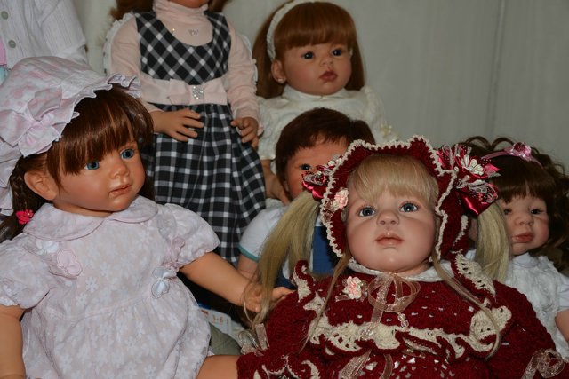 Мы побывали в гостях. Фото с выставки кукол на Тишинке - Moscow Fair 6.04.2014