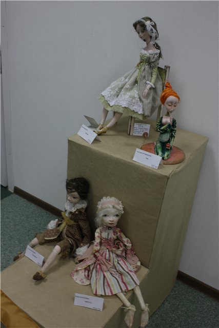 "Кукольный вернисаж". V выставка авторских кукол и медведей Тедди в Нижнем Новгороде 2014