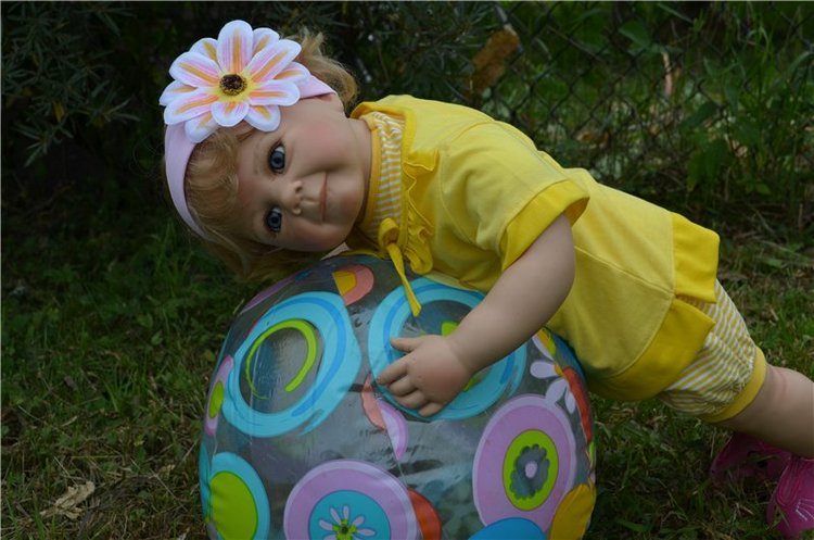 Фэйсинки и Майя на даче — Куклы Galoob Baby Face (Фейсинки): винтаж 90