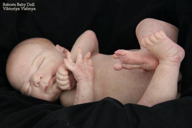 Лапуля Knox... Куколка реборн Виктории Вишни