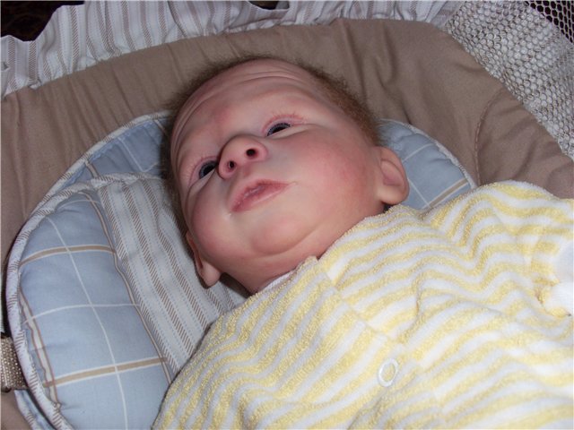 Васятка осваивается дома — Куклы Реборн (Reborn): домашние фото (фото 7)