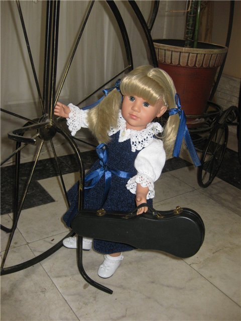 Золотая осень. Кукла Готц Симочка знакомится с Россией (фото 6)