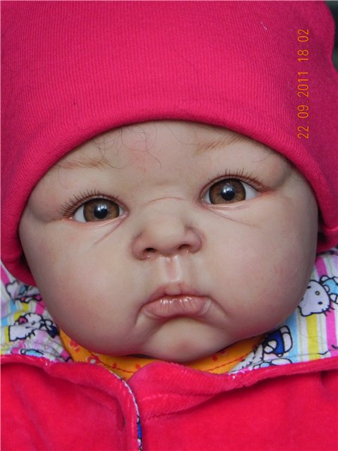 Шоколадная девчонка Александра-Шурочка. Куклы-реборн Светланы Преображенской