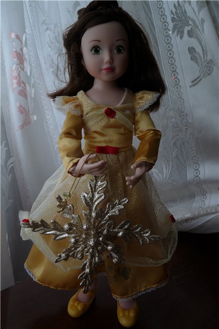 И еще немного Нового года! Белль от Zapf Creation (фото 6)
