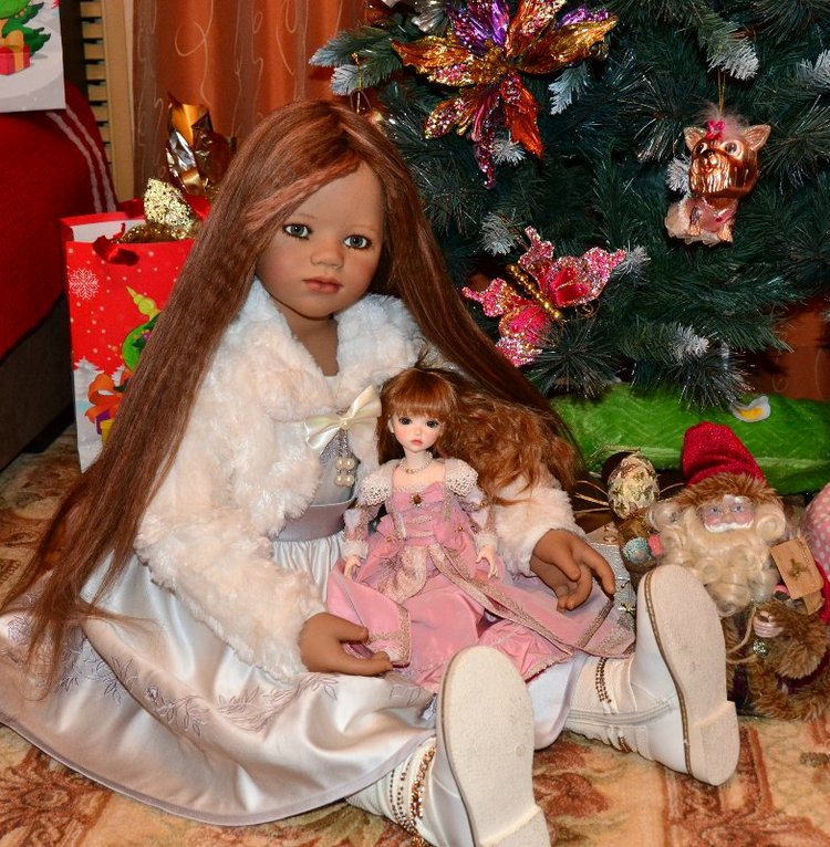 Наша новогодняя елка! Кукольная коллекция