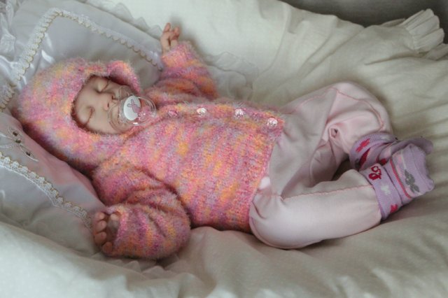 Весенний цветочек... Куколка реборн Виктории Вишни