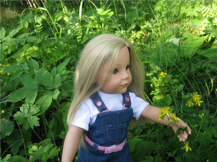 Лесная прогулка с куклой Готц (фото 8)