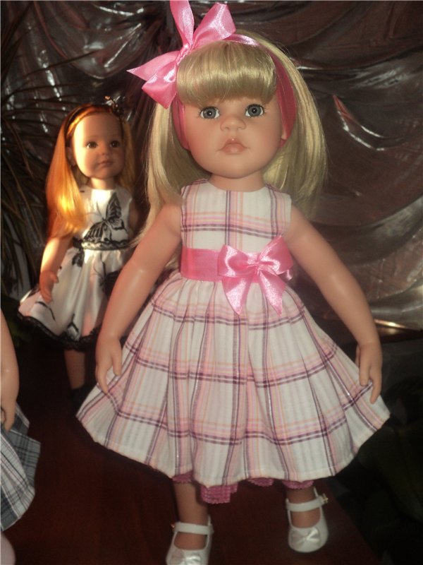 Девчушки любят наряжаться! Наряды для кукол Готц и не только