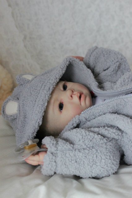 Мальчик - Медвежонок... Куколка реборн Виктории Вишни