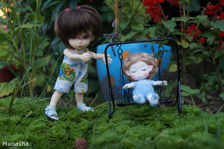 Майка - старшая сестра. Куклы БЖД