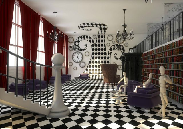 Глубока ли кроличья нора или Хэллоуин в Зазеркалье