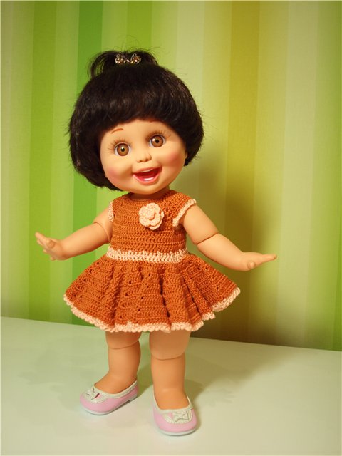 Мои модельки Фейсинки, Galoob Baby Face doll (фото 2)