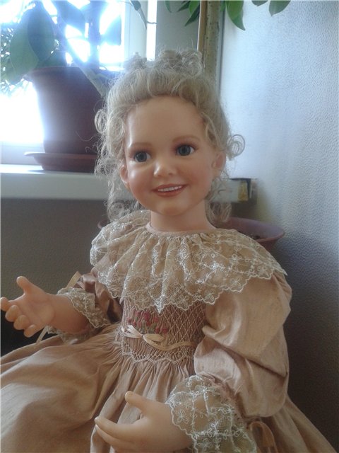 Неотразимая фарфоровая кукла Джинджер от Ann Timmerman (фото 4)