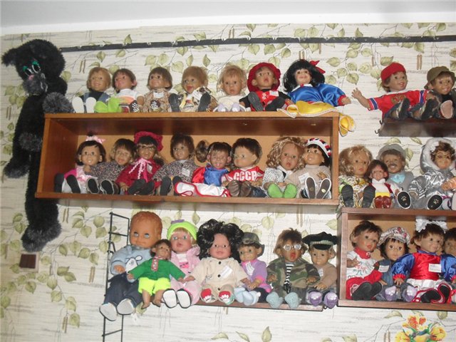 Сколько кукол может жить в квартире или мой кукольный рай