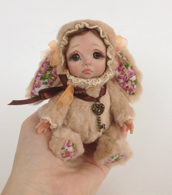 Тедди-долл Louise, Laura и Gloria. Авторские тедди долл от Анны Добряковой (фото 5)