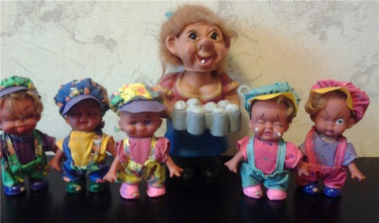Коллекция: Винтажная характерная малышня | Бэйбики Коллекция: Винтажная характерная малышня (фото 8)