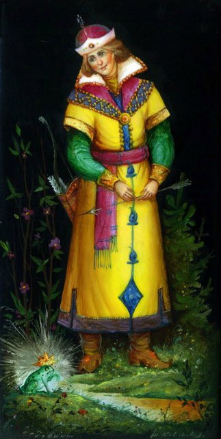 Усмотри тропинку в сказку или Здесь русский дух, здесь Русью пахнет. Федоскинская лаковая миниатюра