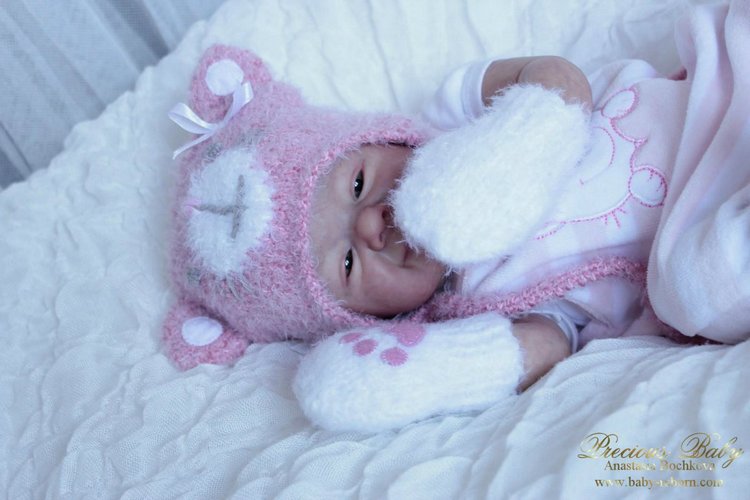 Мой маленький котёнок! Кукла реборн Анастасии Бочковой