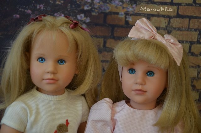 Двое из ларца одинаковы с лица. Куклы Darlene и Marie Gotz
