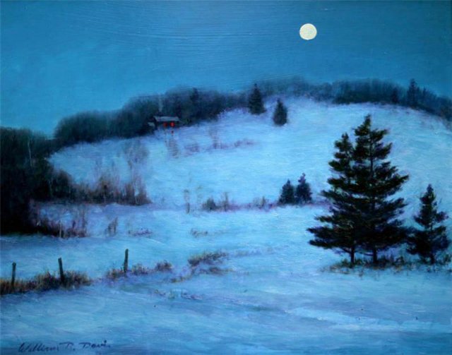 Виртуальная выставка картин "Дыхание зимы"