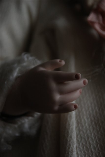 Фарфоровая кукла-снегурочка Офелия (Ophelia) от Ruth Treffeisen. Просто наступила зима