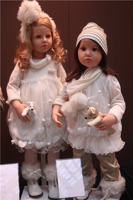 Hilderard Gunzel на выставке "Искусство куклы" в Гостином дворе (фото 5)