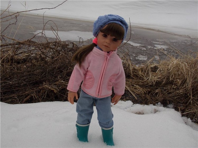 Гелькина прогулка (кукла Готц)