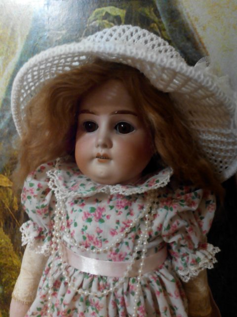 Новый образ моей антикварной куклы Марсельки (фото 6)