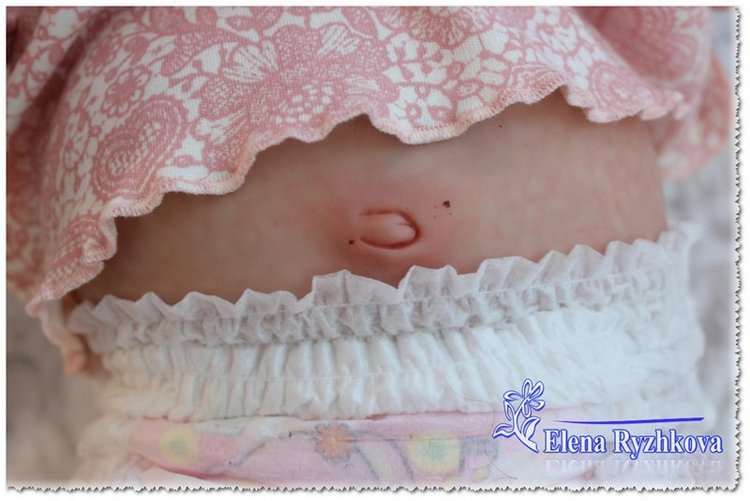 Полиночка - толстушка моя сладкая. Кукла реборн Елены Рыжковой (Россия) (фото 5)