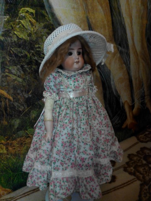 Новый образ моей антикварной куклы Марсельки (фото 5)