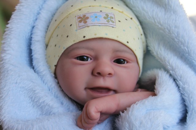 Мальчишечка Улыбашечка:)куклёныш Элины Кудрявцевой (фото 2)